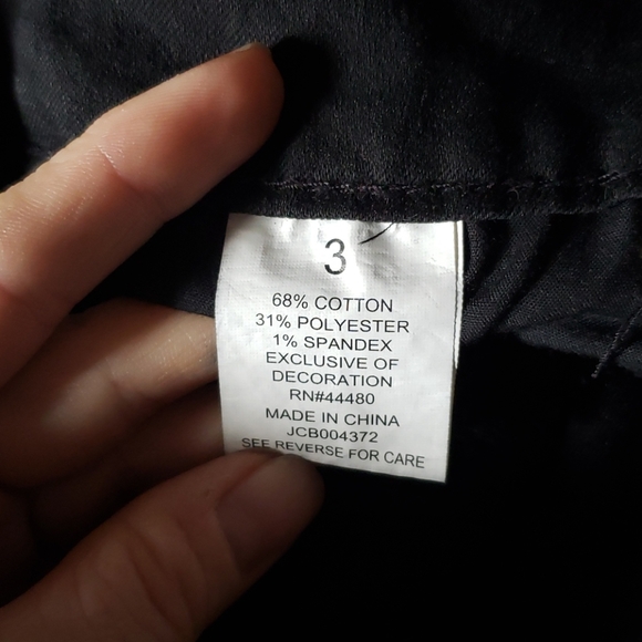 ! Black jeans with side sequin stripes - Picture 4 of 5